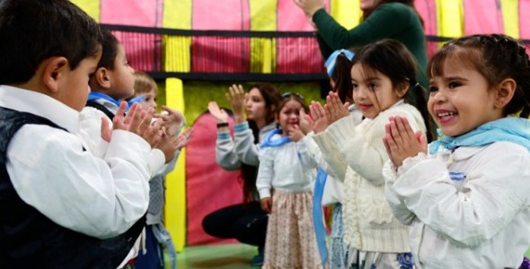 Se celebró el 25 de Mayo en las Unidades de Desarrollo Infantil de San Fernando