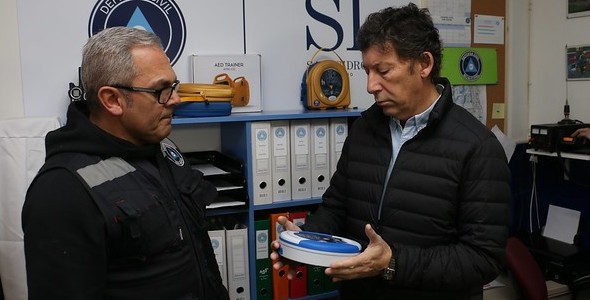 POSSE VISITÓ LA NUEVA SEDE DE DEFENSA CIVIL SAN ISIDRO
