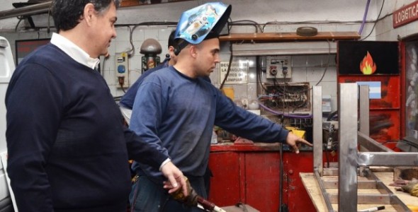 Recorrida por la puesta en valor del cuartel de Bomberos Voluntarios de Vicente López
