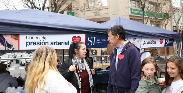 SAN ISIDRO: COMENZÓ LA CAMPAÑA “CORAZÓN SALUDABLE”