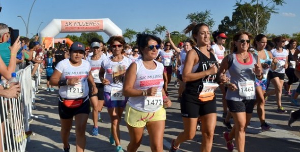 Éxito total la maratón 5k de la mujer de Vicente López