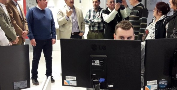 Jorge Macri y Guillermo Montenegro recorrieron el Centro de Monitoreo