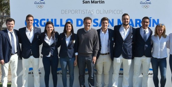 Katopodis recibió a los deportistas olímpicos de San Martín‏ 