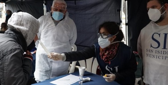 SAN ISIDRO CONTINÚA CON LA BÚSQUEDA ACTIVA DE COVID-19 EN TODAS LAS LOCALIDADES