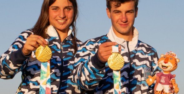 Medalla de oro en Vela en Buenos Aires 2018