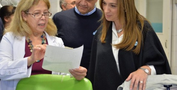 Jorge Macri y Vidal recorrieron la Maternidad Santa Rosa