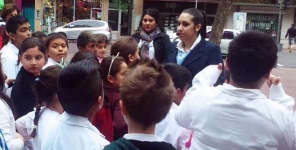Cientos de estudiantes recorren San Fernando en visitas guiadas