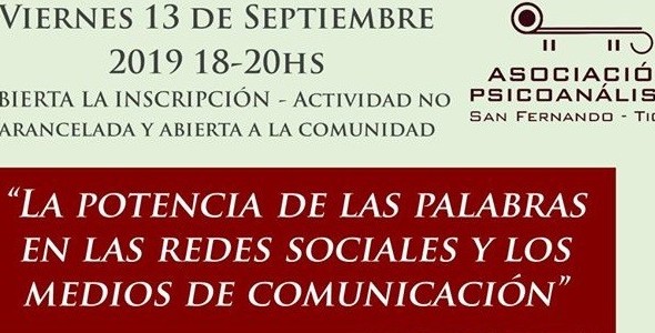 La potencia de las palabras en las redes sociales   Y   en los medios de comunicación