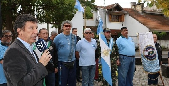 SAN ISIDRO HOMENAJEÓ A LOS CAÍDOS EN EL CRUCERO GENERAL BELGRANO