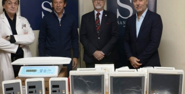 El Hospital Materno Infantil de San Isidro recibió la donación de equipamiento