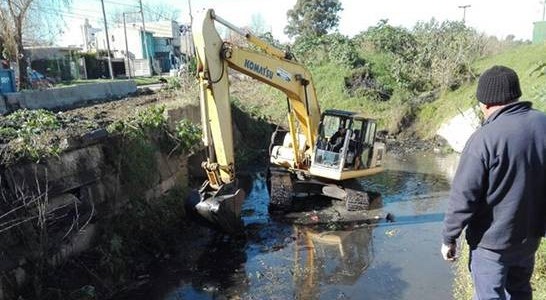 BAJO BOULOGNE: TRABAJOS DE MANTENIMIENTO PARA EVITAR ANEGAMIENTOS