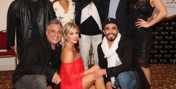 IRIPINO, ADABEL, LOURDES, BERTONA, MARZOL, CARABAJAL todos juntos en Calle Corrientes