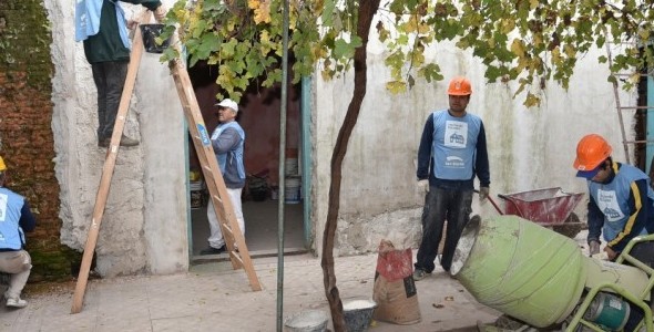Continúan las obras de remodelación de la Casa Mercado de Billinghurst