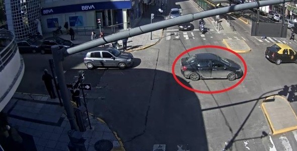 Gracias a las cámaras de seguridad de Vicente López apresan a un delincuente en Temperley