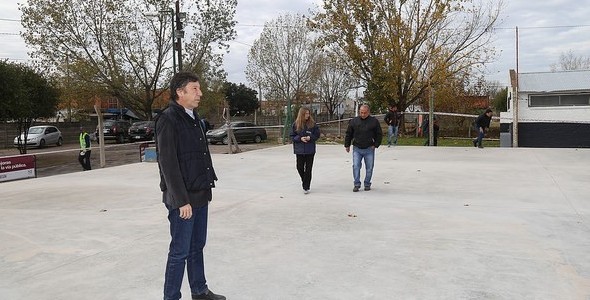 SAN ISIDRO: NUEVA CANCHA DE BABY FÚTBOL EN EL ANEXO DEL CAMPO DE DEPORTES Nº 2