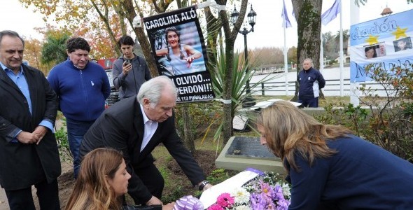 Tigre homenajeó a Carolina Aló a 20 años de su muerte