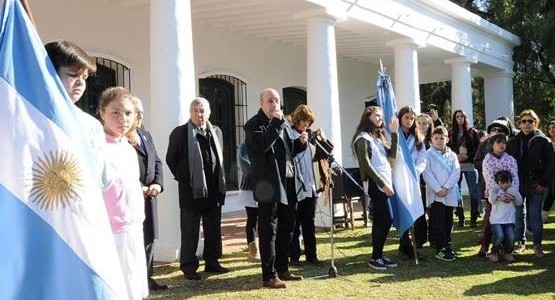 ALUMNOS DE LA ESCUELA N°26  DE SAN ISIDRO REALIZARON SU  PROMESA A LA BANDERA