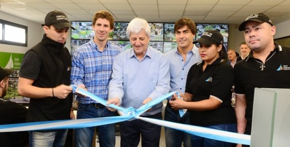 Andreotti inauguró la ampliación del Centro de Operaciones