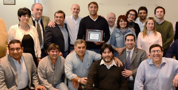 El HCD de San Fernando reconoció al Chapa Retegui por el oro en Río 2016