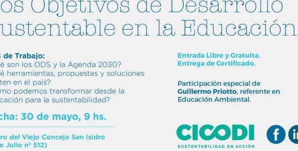 Foro local de Educación Ambiental sobre los Objetivos de Desarrollo Sostenible