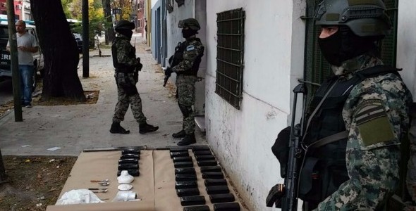 SECUESTRAN CASI 200 KILOS DE COCAÍNA EN VARIOS PUNTOS DE CAPITAL Y CONURBANO	