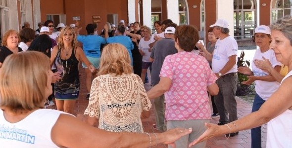 Los Adultos Mayores de San Martín disfrutan de la Colonia de Verano