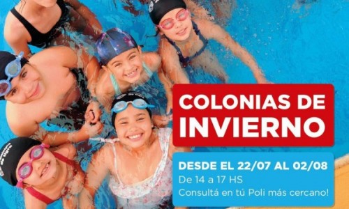 Con 17 piletas climatizadas, las colonias de invierno se viven en Tigre