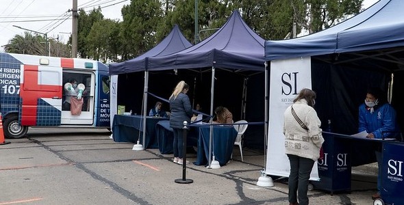 SAN ISIDRO: LA BÚSQUEDA ACTIVA DE COVID-19 SIGUE EN TODAS LAS LOCALIDADES