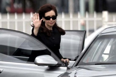 Cristina abogó por 