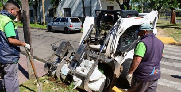 San Fernando realizó un operativo de limpieza y prevención del dengue en Virreyes