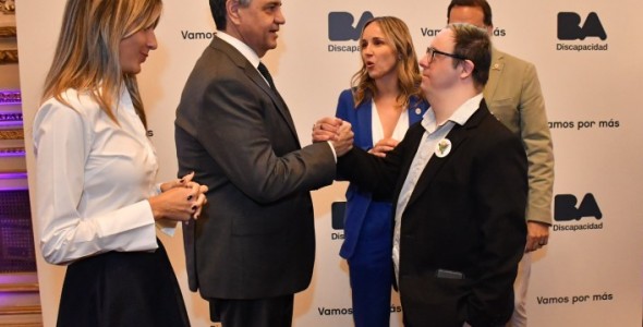Jorge Macri y Clara Muzzio presentaron el primer Plan de Discapacidad