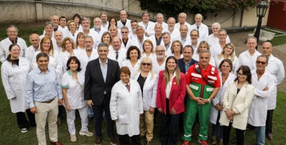 Jorge Macri reconoció el trabajo de los docentes y médicos de la Ciudad