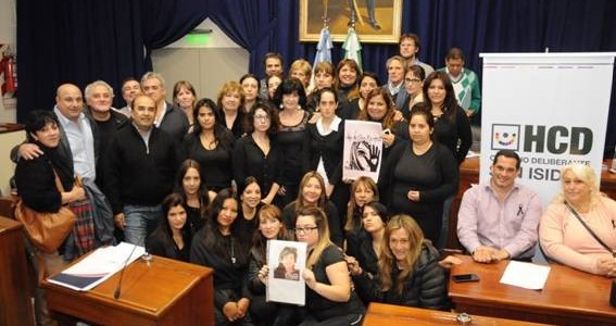 REPUDIARON EN SAN ISIDRO EL  FEMICIDIO Y LA VIOLENCIA  CONTRA LA MUJER