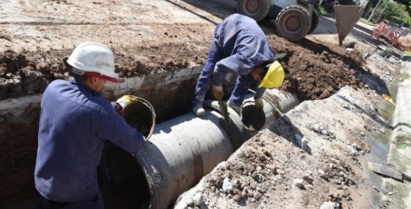 El Plan de Obras Hidráulicas se sigue extendiendo en San Martin