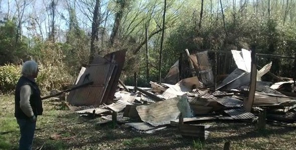 Repudian el incendio intencional de la Cooperativa Isla Esperanza del Delta