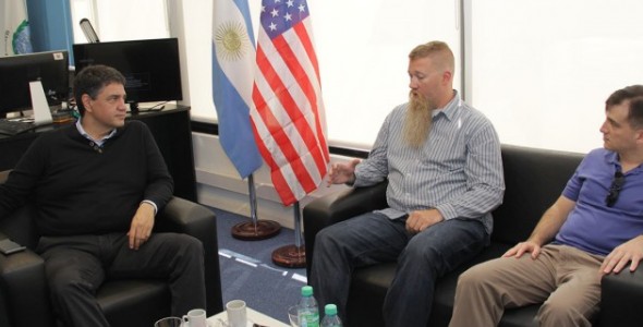 Jorge Macri recibió a funcionarios de la Embajada de USA