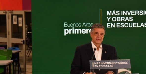 Jorge Macri presentó una fuerte inversión en educación