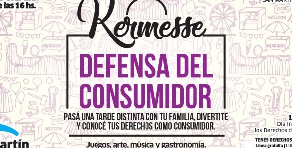 Este sábado, llega una nueva Kermesse a Plaza Kennedy en San Martín