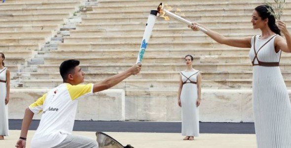 LA LLAMA OLÍMPICA DE LA JUVENTUD LLEGA A SAN ISIDRO