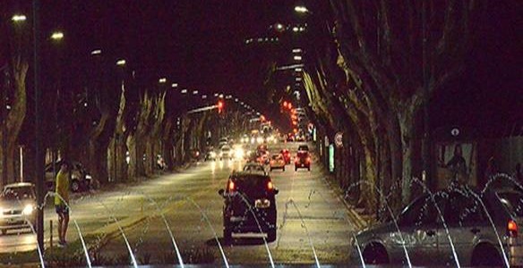 RENOVARON LUMINARIAS EN LAS AVENIDAS MÁRQUEZ Y FLEMING EN SAN ISIDRO
