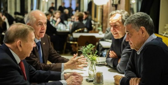 Jorge Macri se reunió en Madrid con el presidente electo de Venezuela