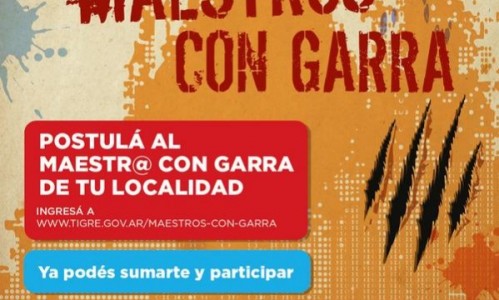 Tigre presenta Maestros con garra
