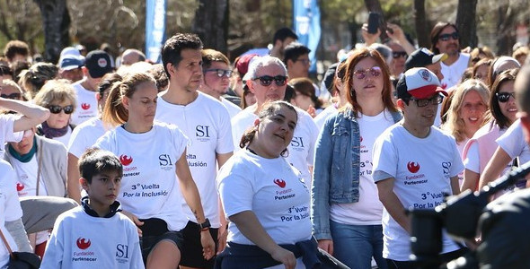 SAN ISIDRO REALIZÓ UNA MARATÓN PARA GENERAR CONCIENCIA SOBRE LA DISCAPACIDAD