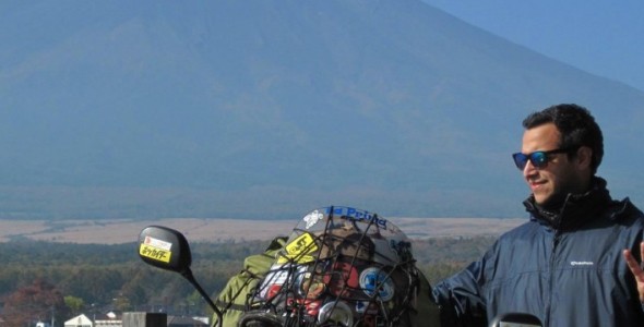 Un vecino de Vicente López dio la vuelta al mundo en moto