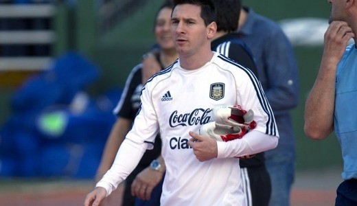 Messi realizó trabajos diferenciados por razones preventivas
