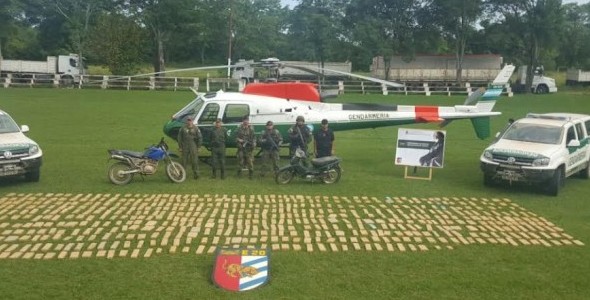 Operativo Motos verdes: secuestraron media tonelada de marihuana en Salta