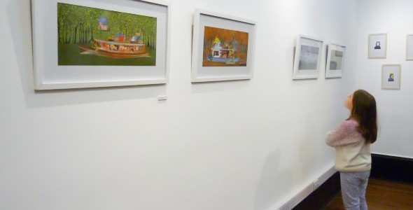 Muestra de Ilustradores en la Quinta El Ombú de San Fernando