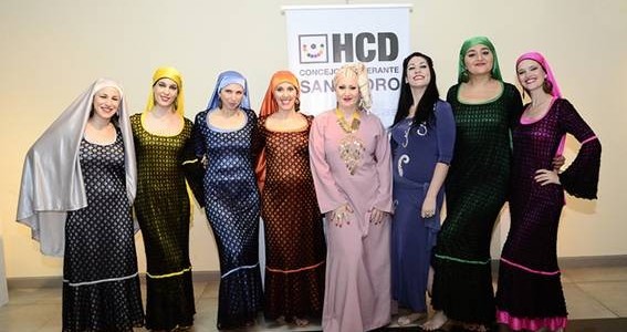 LAS BAILARINAS DEL NILO PASARON POR SAN ISIDRO