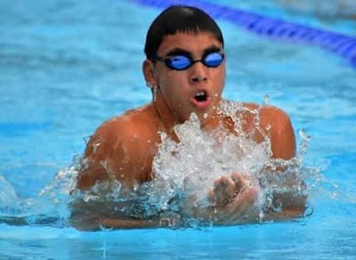 UN NADADOR SANISIDRENSE LOGRÓ UN DOBLE RÉCORD NACIONAL