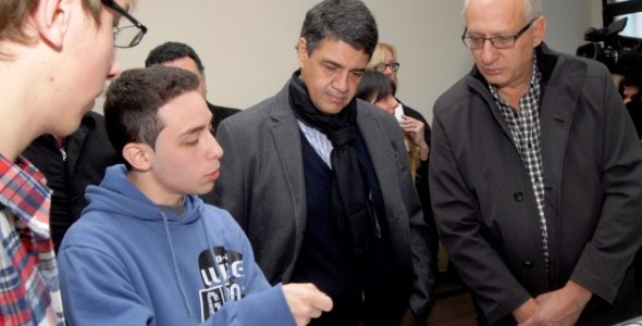Ingeniero de la NASA visitó una escuela de Vicente López